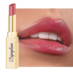 Depuplum Lipstick for Women Hydrate Glossy Lipstick Moisture Lip Gloss Sheer-Medium Coverage Shine Tinted Lip Balm for Dry Lips