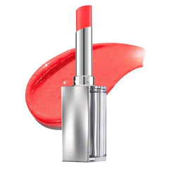 Glint Glow Lip Balm Moisturizing Stain Lipstick with Shine for Natural Lips, Tinted Treatment. Luxurious Korean Skin Care Makeup Chapped, Dry, Cracked Lips.