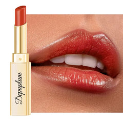 Depuplum Lipstick for Women Hydrate Glossy Lipstick Moisture Lip Gloss Sheer-Medium Coverage Shine Tinted Lip Balm for Dry Lips