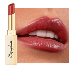 Depuplum Lipstick for Women Hydrate Glossy Lipstick Moisture Lip Gloss Sheer-Medium Coverage Shine Tinted Lip Balm for Dry Lips