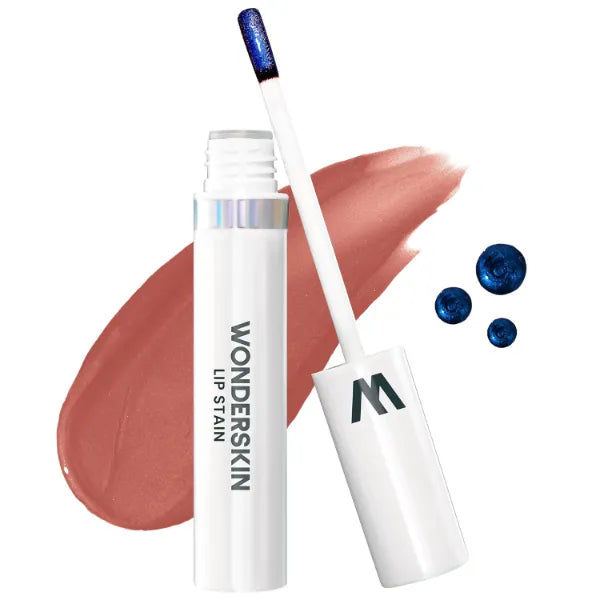 Wonderskin Wonder Blading Lip Stain Peel Off Masque - Long Lasting, Waterproof and Transfer Proof Nude Lip Tint, Matte Finish Peel Off Makeup
