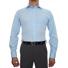 NOBLESON Men Classic-Fit Solid Color Dress Shirt