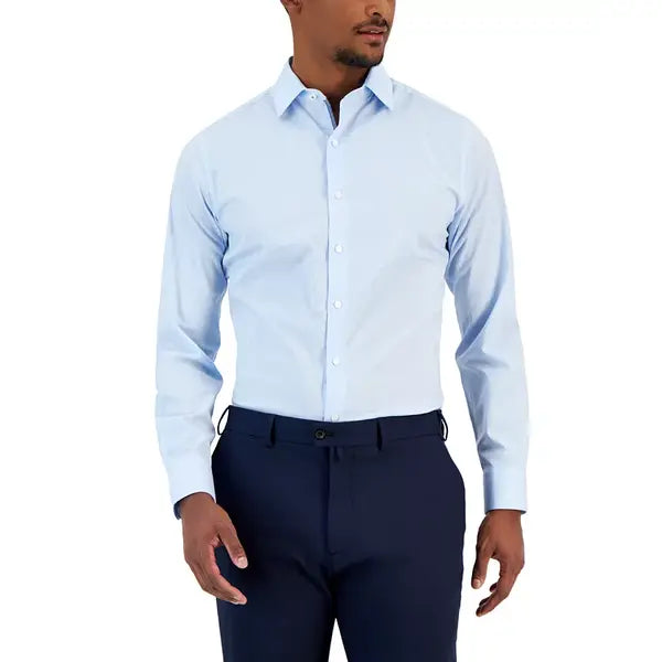 Bar III Slim Fit Men's Vine Print Dress Shirt