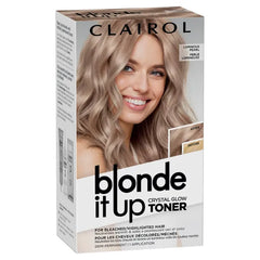 Clairol Blonde It Up Crystal Glow Toners Demi-Permanent Hair Dye, Hair Color- Pack of 1