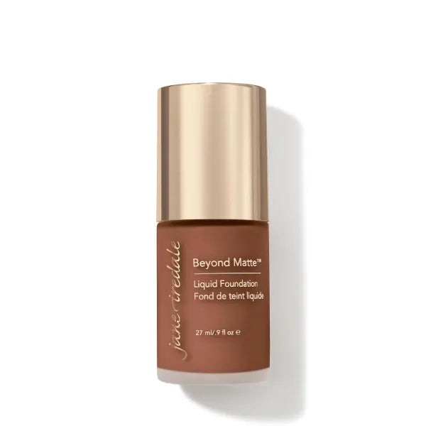 Jane Iredale Beyond Matte 3-in-1 Liquid Foundation, Long-wear, Buildable Coverage, Vegan, Clean, Cruelty Free, Semi Matte Finish