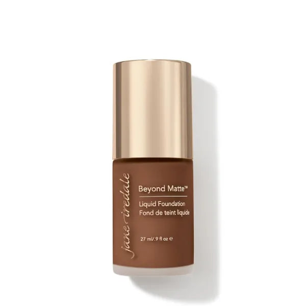 Jane Iredale Beyond Matte 3-in-1 Liquid Foundation, Long-wear, Buildable Coverage, Vegan, Clean, Cruelty Free, Semi Matte Finish