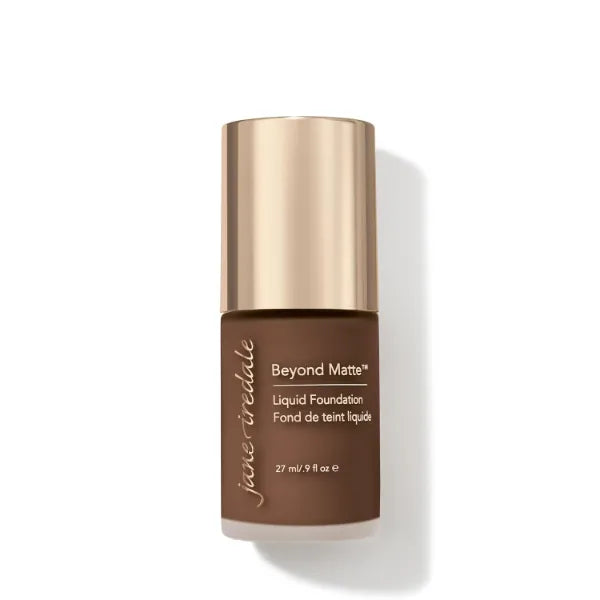 Jane Iredale Beyond Matte 3-in-1 Liquid Foundation, Long-wear, Buildable Coverage, Vegan, Clean, Cruelty Free, Semi Matte Finish