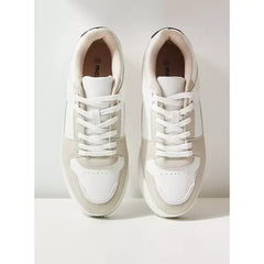 Textured | Lace-Up Sneakers