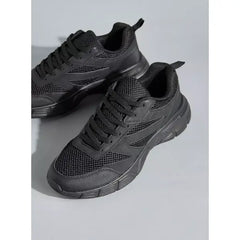 Mesh Sports Shoes with Lace-Up Closure