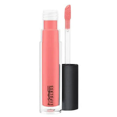 MAC COSMETICS LIP GLOSS 0.10 OZ MAGICALLY DELIGHTFUL MAC COSMETICS/LIPGLASS MAGICALLY DELIGHTFUL 0.10 OZ (3.1 ML) SHIMMERING CORAL