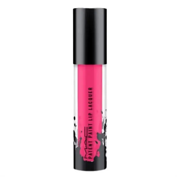 MAC COSMETICS LIPSTICK 0.13 OZ 595 LET'S GET GLOSSED MAC COSMETICS/PATENT PAINT LIP LACQUER (595 LET'S GET GLOSSED) 0.1 OZ (3 ML)