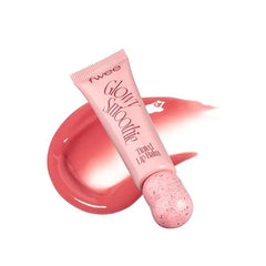 fwee Glowy Smoothie Tinted Lip Balm ACAI VANILLA Hydrating Glossy Balm, Instant Shine & Moisture Lip Serum, Sheer Tinted, PDRN, Glowy Finish, Long lasting lip care