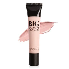FOCALLURE Big Cover Liquid Concealer,Full Coverage & Oil-control Face Cream Concealer,High Adherence Concealer without Clumping and Cracking,Long Lasting Facial Concealer Makeup