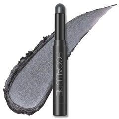 FOCALLURE Shimmer and Matte Cream Eyeshadow Stick,Smooth Brilliant Eye Brightener Pencil for Women,Long Lasting Waterproof Eye Shadow and Liners Makeup