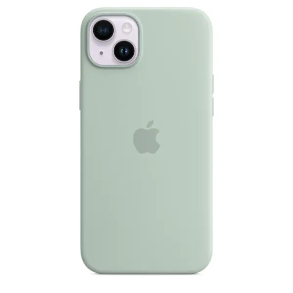 Apple iPhone 14 Plus Silicone Case With Magsafe (MPTC3ZM/A) - Succulent