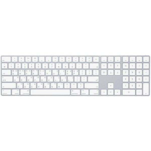 Apple Magic Keyboard With Numeric Keypad (Korean) MQ052KU/A Silver