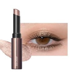 Joocyee Jelly Eyeshadow Stick, Cool-Touch Cream Eyeshadow Pencil with High-Impact Shimmer, Transfer-Resistant and Buildable Glitter Eye Makeup, Long Lasting Dewy Finish