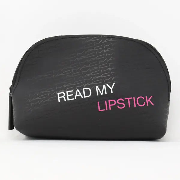 Mac Read My Lipstick Cosmetic Bag