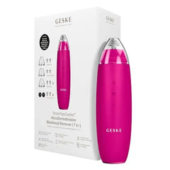GESKE SmartAppGuided MicroDermabrasion Blackhead Remover 7 in 1 Blackhead Remover Electric Pore Cleaner Innovative Vacuum Cup Beauty Tool Skin Cleansing Device Skincare Device