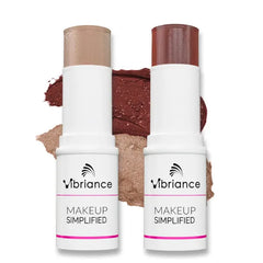 Vibriance Highlighter Shimmer Stick - All-in-One, Mature Skin Highlighter - Lips, Cheeks, Eyes Cosmetics for Older Women - Makeup Simplified