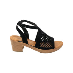 Solely Jane Malibu Heel with Brown Base Option