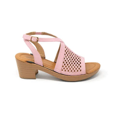 Solely Jane Malibu Heel with Brown Base Option