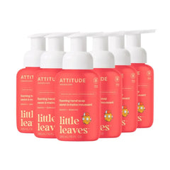 ATTITUDE Foaming Hand Soap for Kids, EWG Verified, Dermatologically Tested, Plant- and Mineral-Based Ingredients, Vegan - 10 Fl Oz
