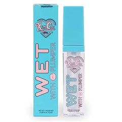 KimChiChic Beauty High Shine Wet Gloss Lip Plumping Lip Gloss, High Shine, Non-Sticky, Super Lightweight and Vegan Lip Gloss, Translucent Hot Pink