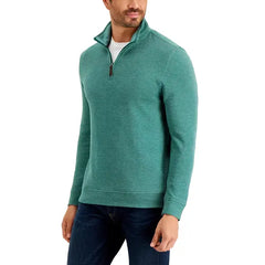 Men's Birdseye Quarter-Zip Pullover