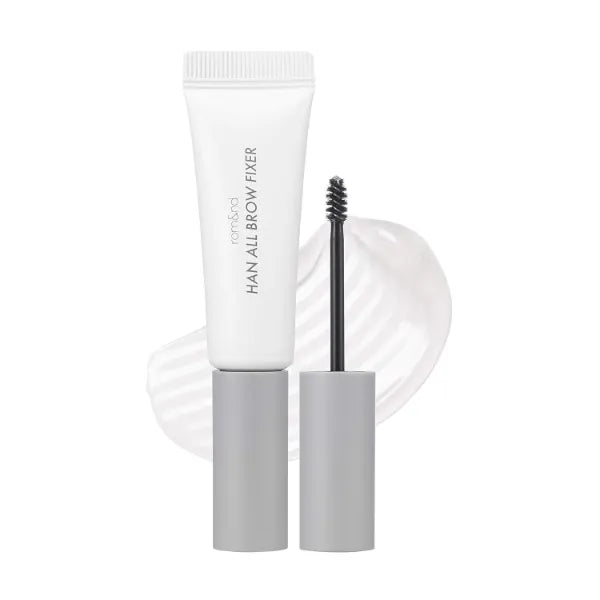 rom&nd Han All Brow Fixer | Natural Fluffy Eyebrow Mascara, Long-Lasting, Fluffy Finish - Smudge-Proof Brow Tint
