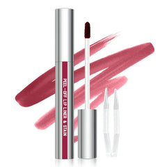 Cilrofelr Peel Off Lip Liner Stain with Tweezer, Long Wear Tattoo Lip Liner, Peel Off Lip Stain with Matte Finish, Long Lasting, Waterproof, Transfer-proof, Highly Pigmented Color