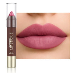 Erinde Matte Lipstick Lip Liner Crayon for Women, 24 Hour Lipstick Lip Liner Pencil, Neutral Lip Stick Lipliner Waterproof Long Lasting Smudge Proof, Vegan & Cruelty-Free