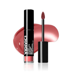 VIDIVICI Tint Glit Lip Tint Lightweight Glossy Lip Tint, Sheer Shine & Hydration, Non Sticky Comfortable Wear, 0.12 oz