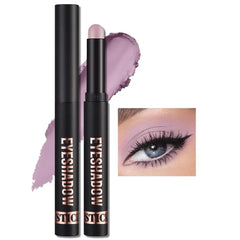 Erinde Shimmer Cream Eyeshadow Stick, Long Lasting Metallic Eye Shadow Stick, Waterproof Creamy Glitter Eyeshadow Pencil, High Pigment Blendable Neutral Eye Makeup