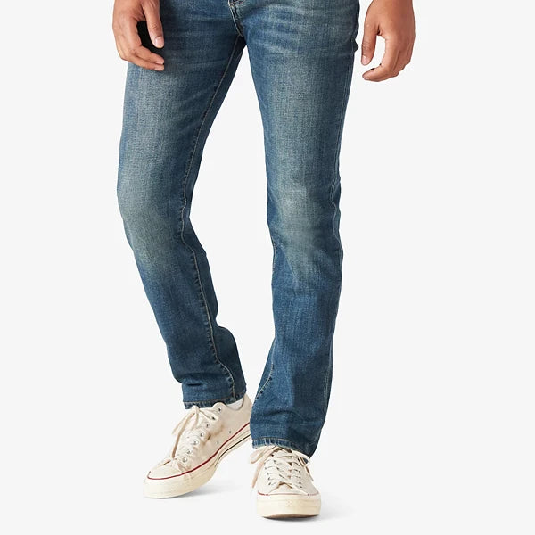 Lucky Brand Men's 110 Slim Coolmax Low-Rise Stretch Jeans