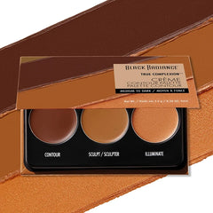 Black Radiance True Complexion Creme Contour Palette – Cream Contour Kit to Define, Sculpt & Highlight