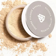 bellapierre Banana Setting Powder | Lightweight Color-Correcting Powder with All Day Makeup Protection | Eliminates Blotchiness and Dark Under-Eye Circles