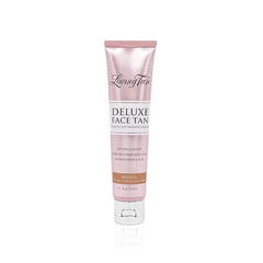 Loving Tan Deluxe Face Self Tanner, Dark Streak Free, Natural, Professional Quality Sunless Tanning + Face Self Tanner Applications per Bottle, Naturally Derived DHA
