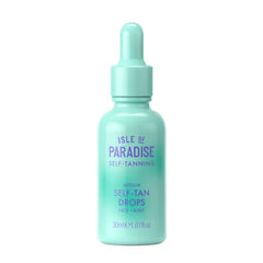 Isle of Paradise Self Tanning Face & Body Drops Self Tanner Drops for a Natural Bronze, Long lasting Tan, Fragrance Free & Dermatologist Approved, 1.01 fl. oz