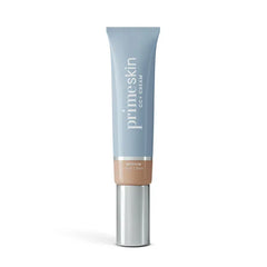 PrimeSkin CC+ Cream for Mature Women – Lightweight Liquid-to-Powder Foundation – Blurs Pores & Covers Age Spots – Crease-Free, Hydrating & Soft-Matte Finish for Sensitive Skin