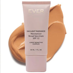 EVER Daylight Radiance Tinted Moisturizer SPF 32 — Mineral Broad-Spectrum + Hydrating Coverage, Lightweight Glow Enhancer