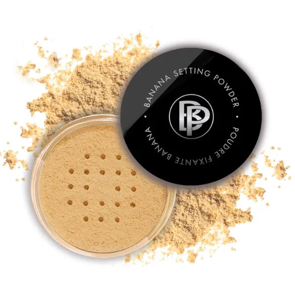 bellapierre Banana Setting Powder | Lightweight Color-Correcting Powder with All Day Makeup Protection | Eliminates Blotchiness and Dark Under-Eye Circles