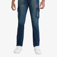 XRAY Men's Slim Fit Stretch Cargo Jeans