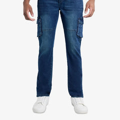 XRAY Men's Slim Fit Stretch Cargo Jeans