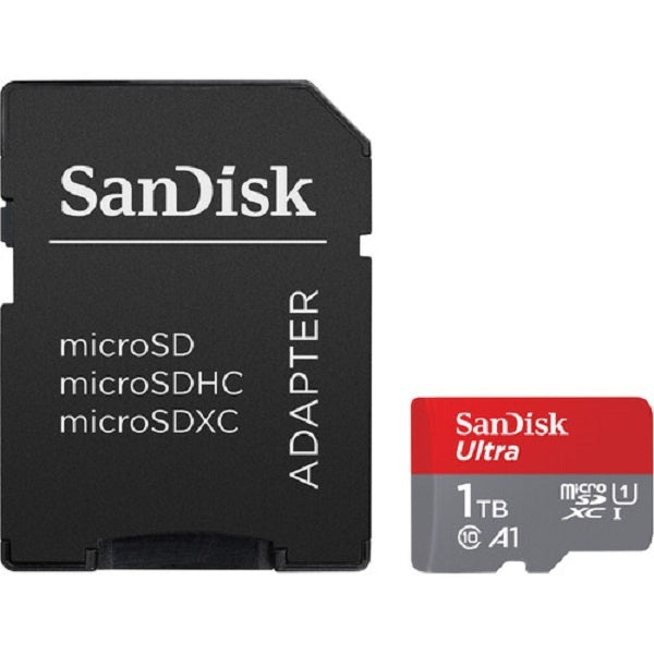 Sandisk Memory Card Micro SD Ultra With Adapter 120MB/S 1TB