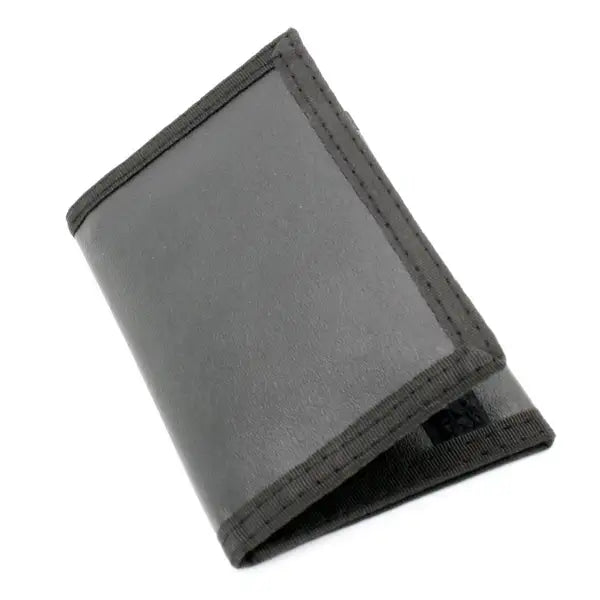 Wideskall Men's Trifold Wallet - Touch Fasteners Closure for Credit Cards - Black