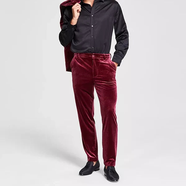 Tinsel Men's Velvet Dress Pants