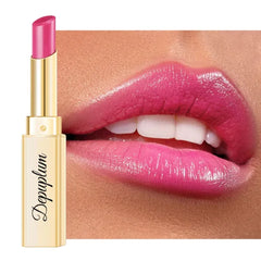 Depuplum Lipstick for Women Hydrate Glossy Lipstick Moisture Lip Gloss Sheer-Medium Coverage Shine Tinted Lip Balm for Dry Lips