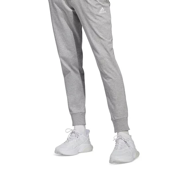 Adidas Men's Quick-Drying Fitted-Cuff Logo Pants