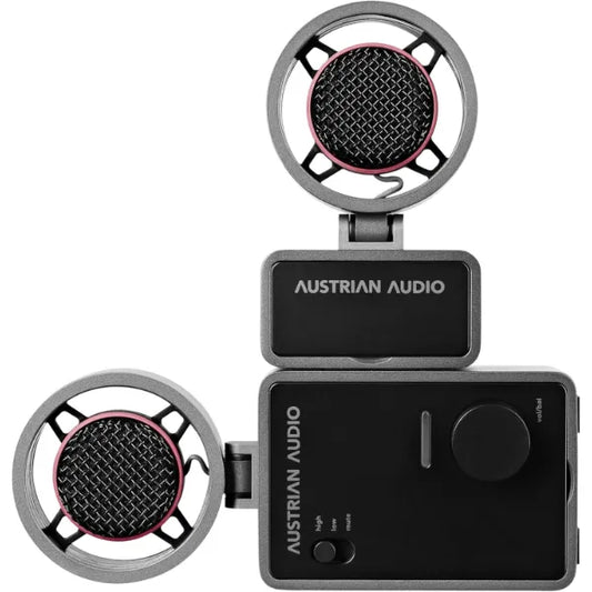 Austrian Audio MiCreator Studio USB-C Microphone, Professional Compact Recording Mic for Podcasting, Streaming & Content Creation with High-Quality Studio Sound